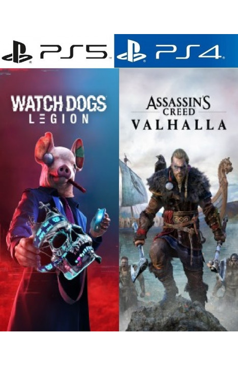 Assassins Creed Valhalla + Watch Dogs: Legion Bundle
